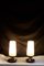 Lámparas de mesita de noche vintage de teca, años 70. Juego de 2, Imagen 4