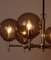 Deckenlampe aus Messing & Glas, 1960er 9