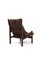 Set of Hunter Easy Chairs and Stools by Torbjørn Afdal for Bruksbo, 1960s, Image 7