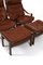 Set of Hunter Easy Chairs and Stools by Torbjørn Afdal for Bruksbo, 1960s, Image 9