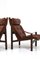Set of Hunter Easy Chairs and Stools by Torbjørn Afdal for Bruksbo, 1960s, Image 4