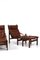 Set of Hunter Easy Chairs and Stools by Torbjørn Afdal for Bruksbo, 1960s, Image 12
