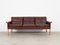 Danish Brown Leather Sofa by Hans Olsen for CS Møbler, 1960s 2