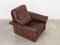 Swiss Brown Leather Armchair from de Sede, 1970s, Image 9