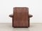 Swiss Brown Leather Armchair from de Sede, 1970s, Image 10