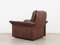 Swiss Brown Leather Armchair from de Sede, 1970s 8