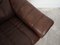 Sofá suizo de cuero marrón de de Sede, años 70, Imagen 14