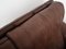 Swiss Brown Leather Sofa from de Sede, 1970s, Image 13