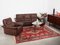 Swiss Brown Leather Sofa from de Sede, 1970s, Image 4