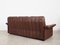 Swiss Brown Leather Sofa from de Sede, 1970s, Image 9