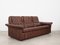 Swiss Brown Leather Sofa from de Sede, 1970s 8