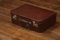 Vintage Swedish Brown Suitcase 1