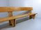 Modernist Beech Bench, 1960s, Set of 2 24