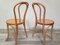 Curved Wooden Chairs, Set of 2 2