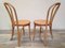 Curved Wooden Chairs, Set of 2 3