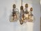 Murano and Chrome Glass Chandelier from Mazzega, 1960s, Image 2