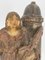 Jungfrau St. Barbara Skulptur aus polychromem Holz 6