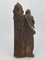 Jungfrau St. Barbara Skulptur aus polychromem Holz 3