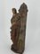 Jungfrau St. Barbara Skulptur aus polychromem Holz 5