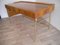 Bureau Mid-Century en Noyer et en Laiton par Erwin Behr, 1960s 27