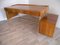 Mid-Century Walnut and Brass Desk by Erwin Behr, 1960s 3