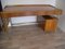 Bureau Mid-Century en Noyer et en Laiton par Erwin Behr, 1960s 50