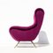 Italian Velvet Lounge Chair, 1960s, Image 6