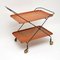 Swedish Teak Serving Trolleys, 1960s, Set of 2 5