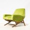 Italian Velvet Lounge Chair, 1960s 1