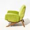 Italian Velvet Lounge Chair, 1960s 8
