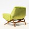 Italian Velvet Lounge Chair, 1960s 5