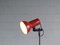 Red Standing Lamp with Single Spotlight 7