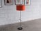 Vintage Floor Lamp with Fabric Screen, Image 2