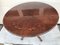 Italian Round Table in High Gloss Marquetry, 1980s 18