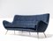 Sofa with Velvet Upholstery, 1960s, Image 1