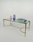 Italian Coffee Table in Faux Bamboo and Glass, 1970s, Image 15