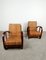 Art Deco Lounge Chairs in Teak and Cane in the style of Francis Jourdain, 1930s, Set of 2 8