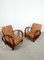 Art Deco Lounge Chairs in Teak and Cane in the style of Francis Jourdain, 1930s, Set of 2 18
