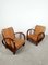 Poltrone Art Deco in teak e canna nello stile di Francis Jourdain, anni '30, set di 2, Immagine 18