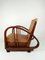 Art Deco Sessel aus Teak & Rohr im Stil von Francis Jourdain, 1930er, 2er Set 9
