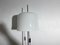 Mid-Century Mushroom Floor Lamp in Chrome and White Acrylic from Superlux, 1960, Image 10