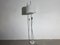 Mid-Century Mushroom Floor Lamp in Chrome and White Acrylic from Superlux, 1960 3