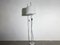 Mid-Century Mushroom Floor Lamp in Chrome and White Acrylic from Superlux, 1960, Image 1