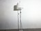 Mid-Century Mushroom Floor Lamp in Chrome and White Acrylic from Superlux, 1960 2