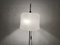Lámpara de pie Mushroom Mid-Century de cromo y acrílico blanco de Superlux, 1960, Imagen 16