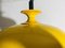 Vintage Space Age Hanging Lamp in Bright Yellow, 1960s, Image 11