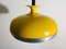 Vintage Space Age Hanging Lamp in Bright Yellow, 1960s 5