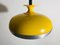 Vintage Space Age Hanging Lamp in Bright Yellow, 1960s, Image 5