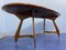 Mid-Century Italian Green Olive Dining Table by Vittorio Dassi, 1950s, Image 14