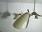 Large Sputnik Spider Ceiling Lamp in Glass and Brass, 1950s 3